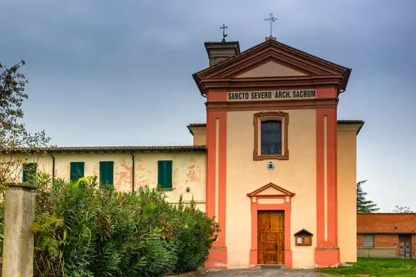 Igreja paroquial de S. Severo em Serraglio — Fotografia de Stock