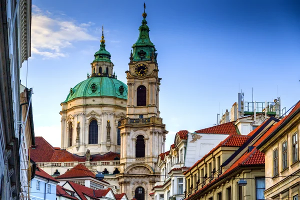 St.nicholas kirche in mala strana — Stockfoto