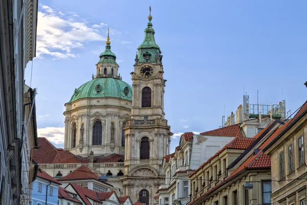 St.nicholas kirche in mala strana — Stockfoto