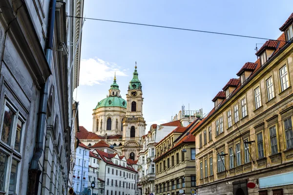 Igreja de São Nicolau em Mala Strana — Fotografia de Stock