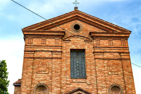 Iglesia capellanía del siglo XVIII en Italia — Foto de Stock