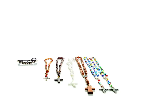 Different types of rosary — Stock Photo, Image