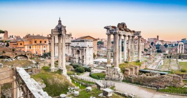 Romanum Forumu antik kalıntıları