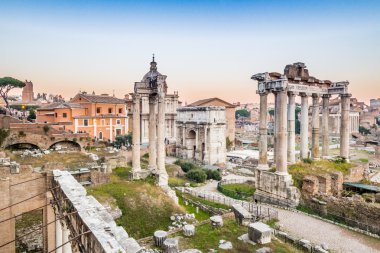Romanum Forumu antik kalıntıları