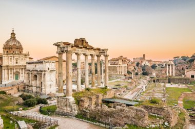 Romanum Forumu antik kalıntıları