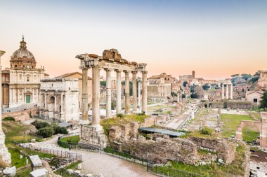 Romanum Forumu antik kalıntıları