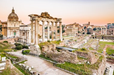 Romanum Forumu antik kalıntıları