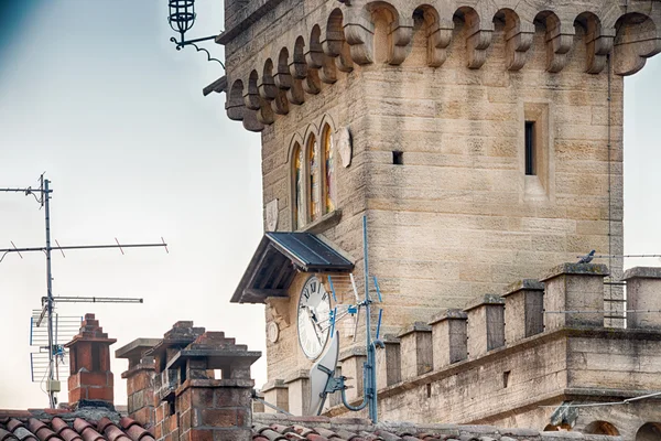 Çatılar San Marino Cumhuriyeti — Stok fotoğraf