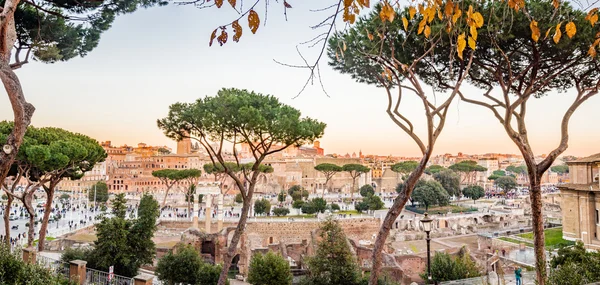 Kış cityscape Roma — Stok fotoğraf