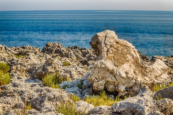 Morza adriatyckiego wybrzeża Salento — Zdjęcie stockowe