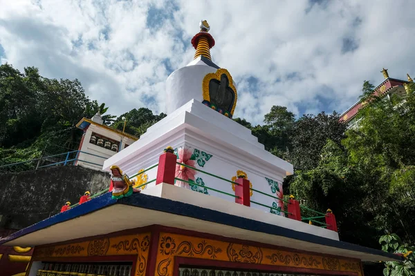 Gangtok India October 2020 Stupa Sera Jey Drophenling Monastery Gangtok — стокове фото