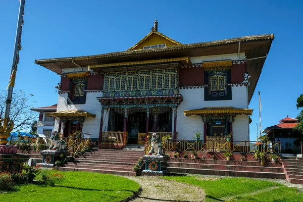 Pelling Inde Octobre 2020 Monastère Pemayangtse Est Monastère Bouddhiste Pelling — Photo