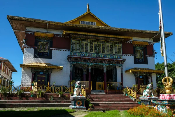 Pelling Inde Octobre 2020 Monastère Pemayangtse Est Monastère Bouddhiste Pelling — Photo