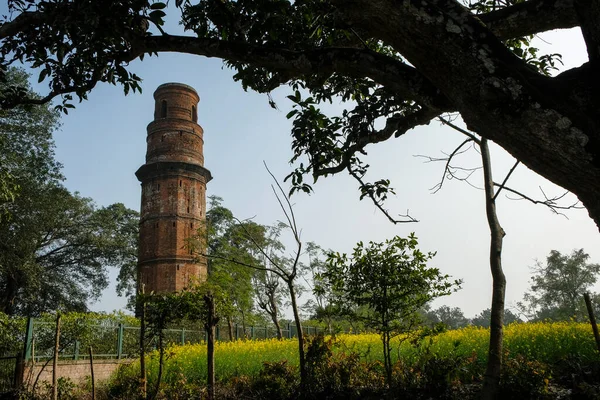 Firoz Minar Kalıntıları Bengal Deki Müslüman Nawabs Başkenti Olan Yüzyıldan — Stok fotoğraf