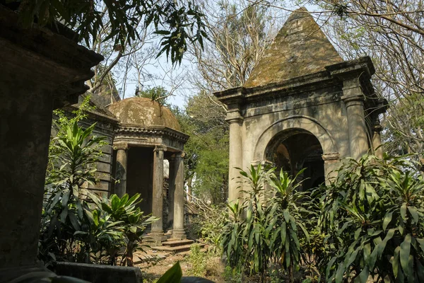 Kolkata India February 2021 Views South Park Street Cemetery Kolkata — Stock Photo, Image