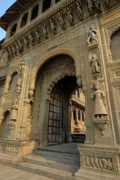 Maheshwar India Maart 2021 Detail Van Het Ahilya Fort Maheshwar — Stockfoto