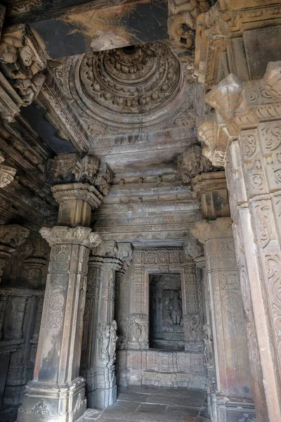 Detalle Del Templo Vamana Khajuraho Madhya Pradesh India Forma Parte — Foto de Stock