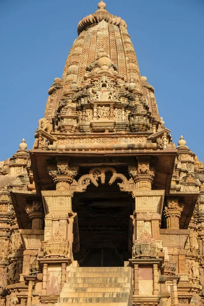 Kandariya Mahadev Temple Khajuraho Madhya Pradesh India Forms Part Khajuraho — Stock Photo, Image