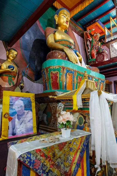 Манали Индия Июнь 2021 Года Гималайский Ньингмапа Гомпа Буддийский Монастырь — стоковое фото