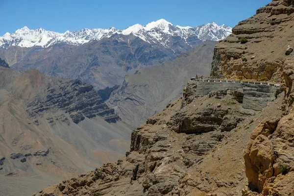 Views Spiti Valley Himachal Pradesh India — Fotografia de Stock