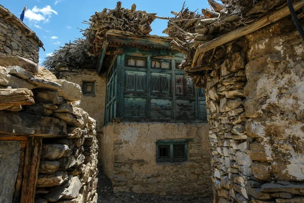 Vue Sur Village Nako Dans Himachal Pradesh Inde — Photo