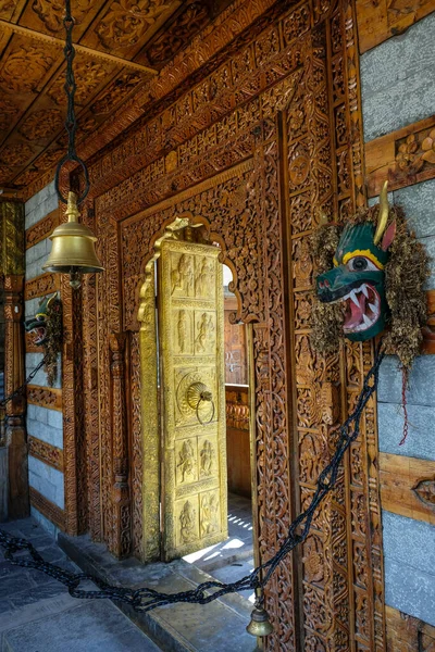 Views Hindu Temple Narayan Nagini Village Kalpa Himachal Pradesh India — Φωτογραφία Αρχείου