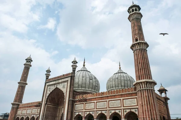 Delhi Indien August 2021 Die Jama Masjid Moschee Delhi Ist — Stockfoto