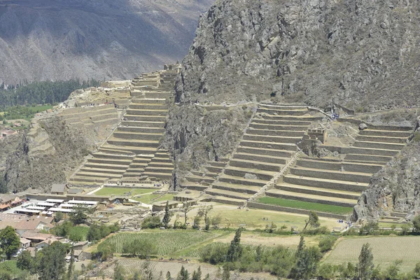 Ollantaytambo, święta Dolina, peru — Zdjęcie stockowe