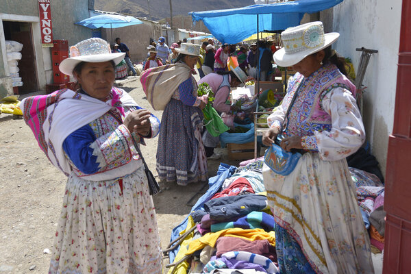 Market, Chivay, Peru