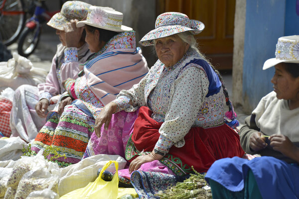 Market, Chivay, Peru