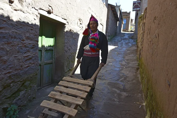 Isla Taquile, Lago Titicaca, Perú — Foto de Stock