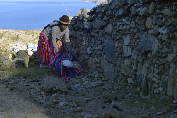 Isla del Sol, Lago Titicaca, Bolivia — Foto de Stock