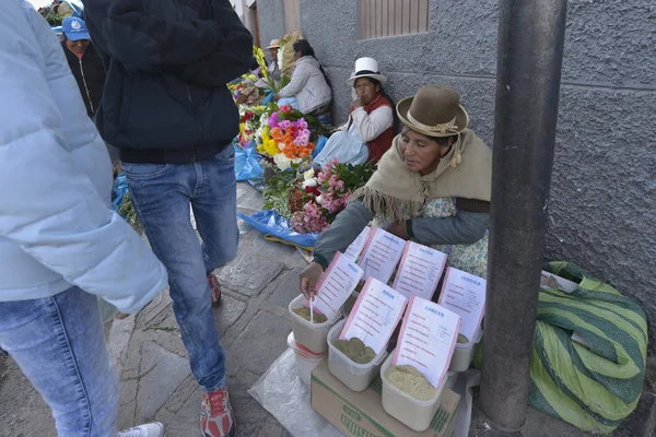 Mercado, Cuzco, Perú — Foto de Stock