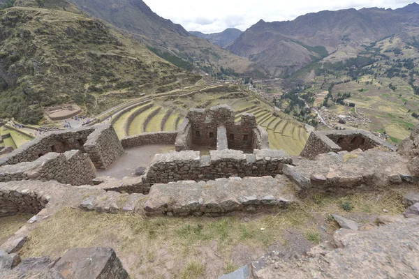 称心如意的艺术，神圣谷秘鲁 — 图库照片