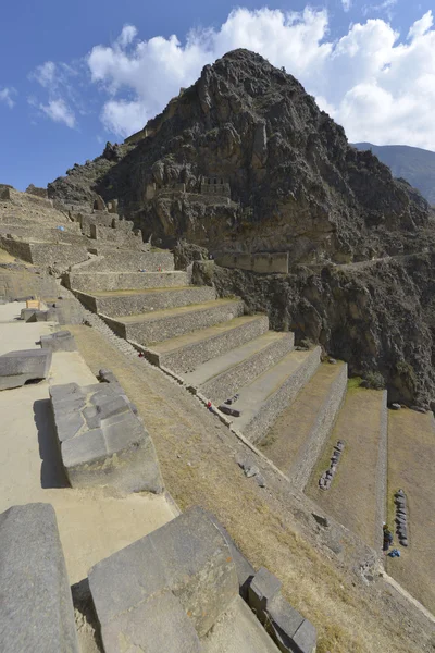 Inca ερείπια, Ανεβασμένοι, Περού — Φωτογραφία Αρχείου