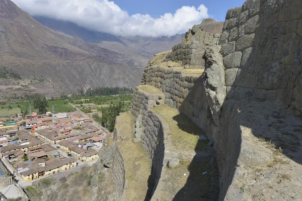 Inka ruiner, Ollantaytambo, Peru — Stockfoto