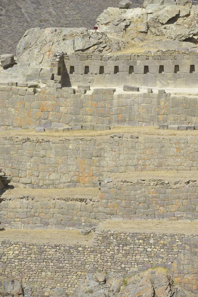 Inca kalıntıları, Ollantaytambo, Peru — Stok fotoğraf
