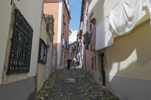 거리, 리스본, 포르투갈 — 스톡 사진