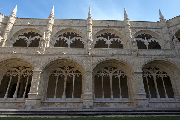 Klasztor Jeronimos, Lizbona, Portugalia — Zdjęcie stockowe