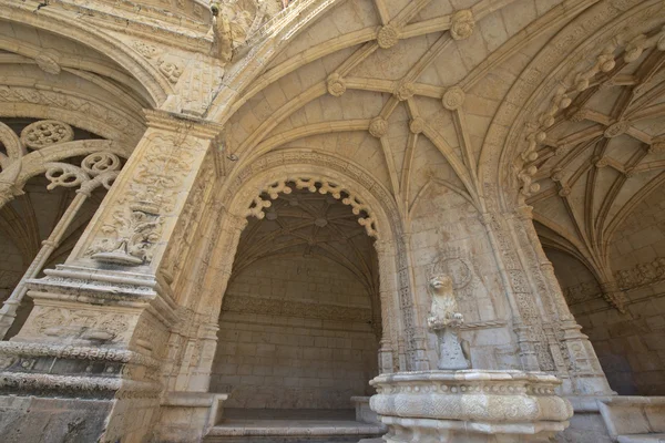 Jeronimos klášter, Lisabon, Portugalsko — Stock fotografie