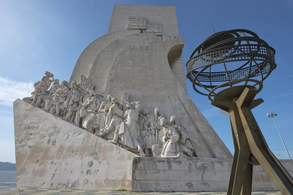 Denkmal der Entdeckungen, Lissabon, Portugal — Stockfoto