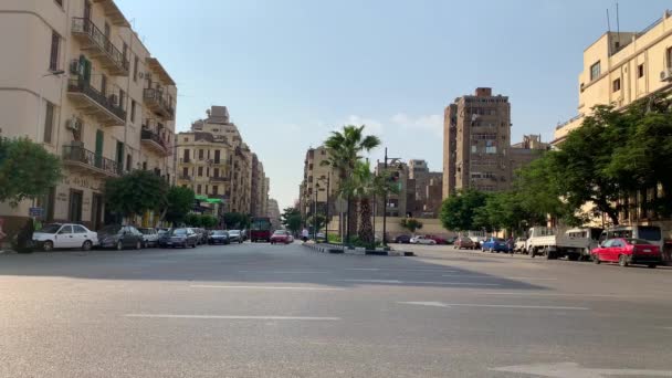Cairo Egypt Жовтня 2020 Красивий Вид Біс Абдін Район Багатьма — стокове відео