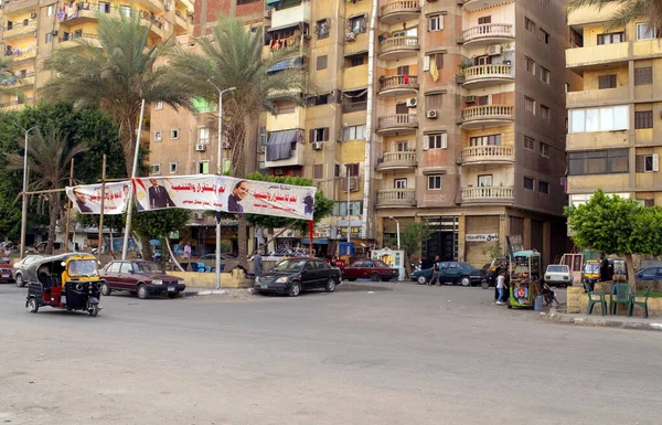 Cairo Egipto Octubre 2020 Vista Del Antiguo Barrio Residencial Histórico — Foto de Stock