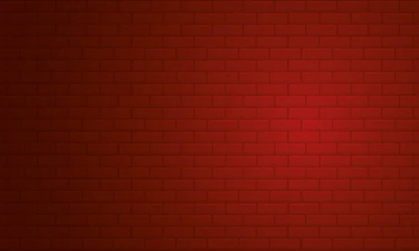 Vintage Ton Der Roten Ziegelsteinwand Textur Hintergrund Rote Wand Hintergrund — Stockvektor