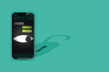 Gizlilik anlaşmalarındaki değişiklikler ve telefon mesajlaşma uygulamasının zayıflıkları. Telefon verileri kontrol ediliyor, yönetiliyor ve özel bir dedektifle erişilebilir. Yazma alanı oluşturuldu.