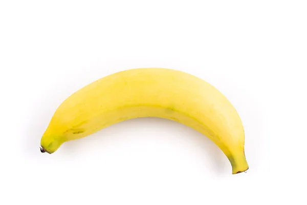 Banane Isoliert Auf Weißem Hintergrund — Stockfoto