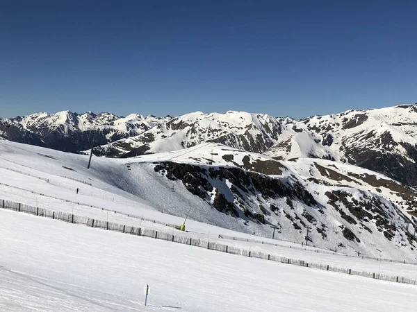 Belles Montagnes Andorre Station Ski — Photo