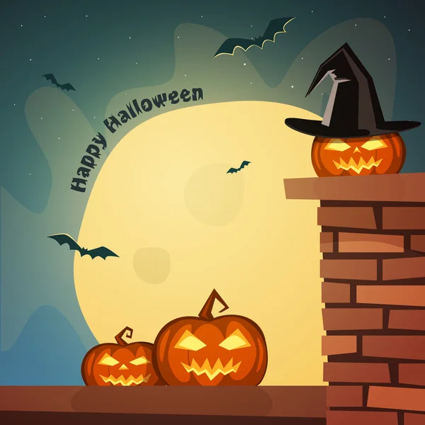 Halloween fond — Image vectorielle