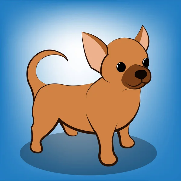กการ นเวกเตอร ภาพวาดของส Chihuahua — ภาพเวกเตอร์สต็อก