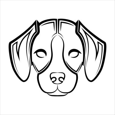 Tişört tasarım logosu ya da sembol maskotu avatar dövmesi için iyi bir kullanım alanı.